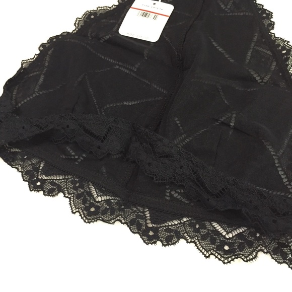 🆕 Free People Moonstruck Bralette in Black (XS) - Picture 8 of 8